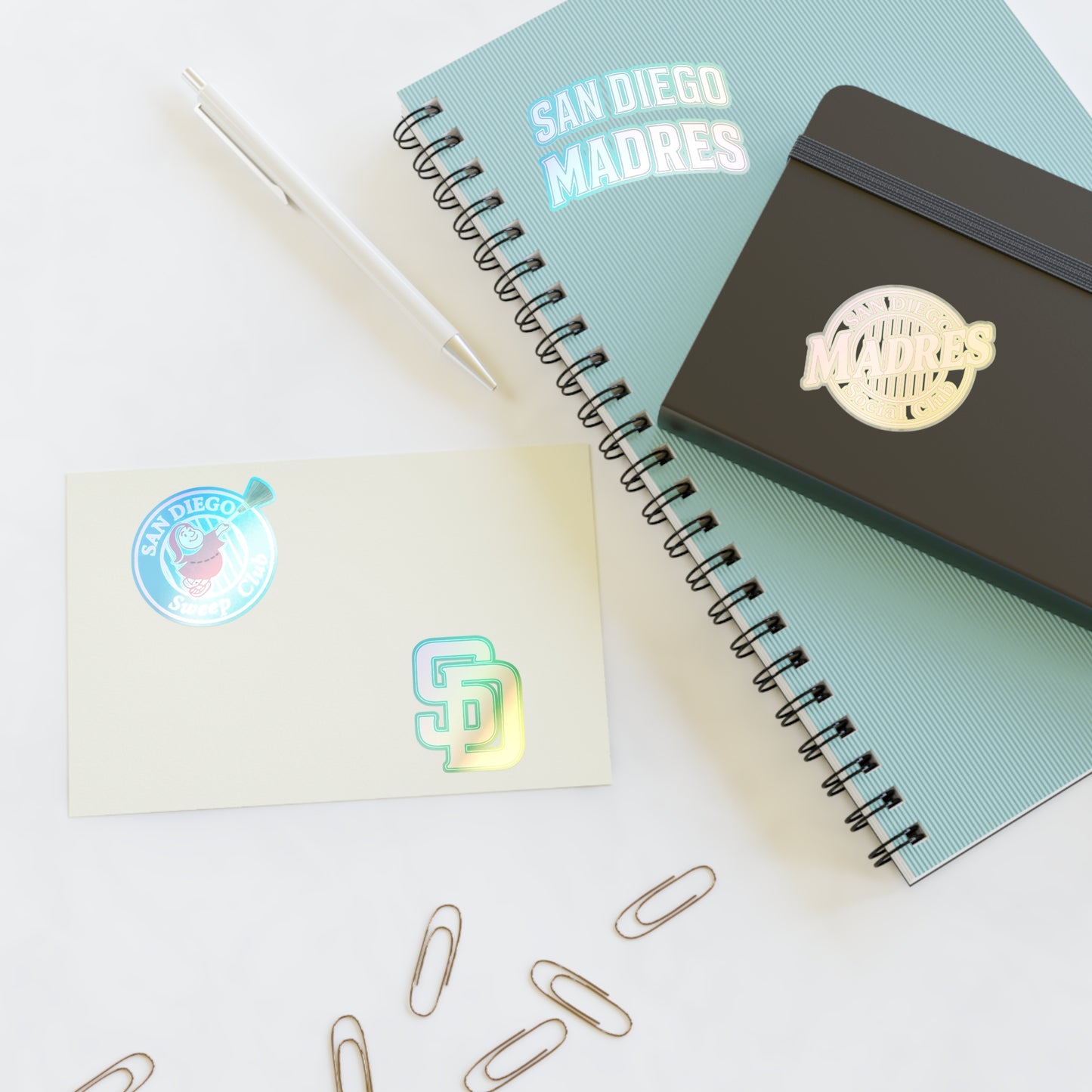 SAN DIEGO MADRES Sticker Sheets